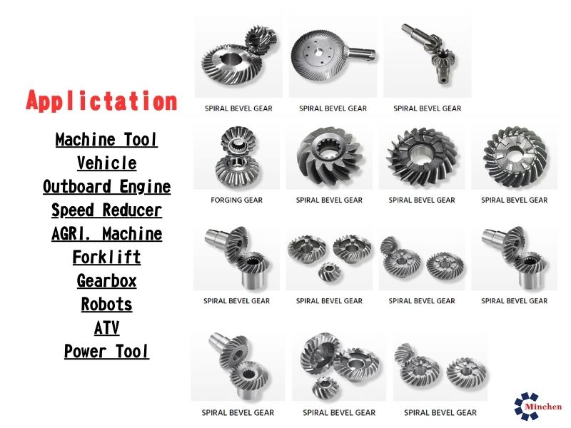 Spiral bevel gearboxes